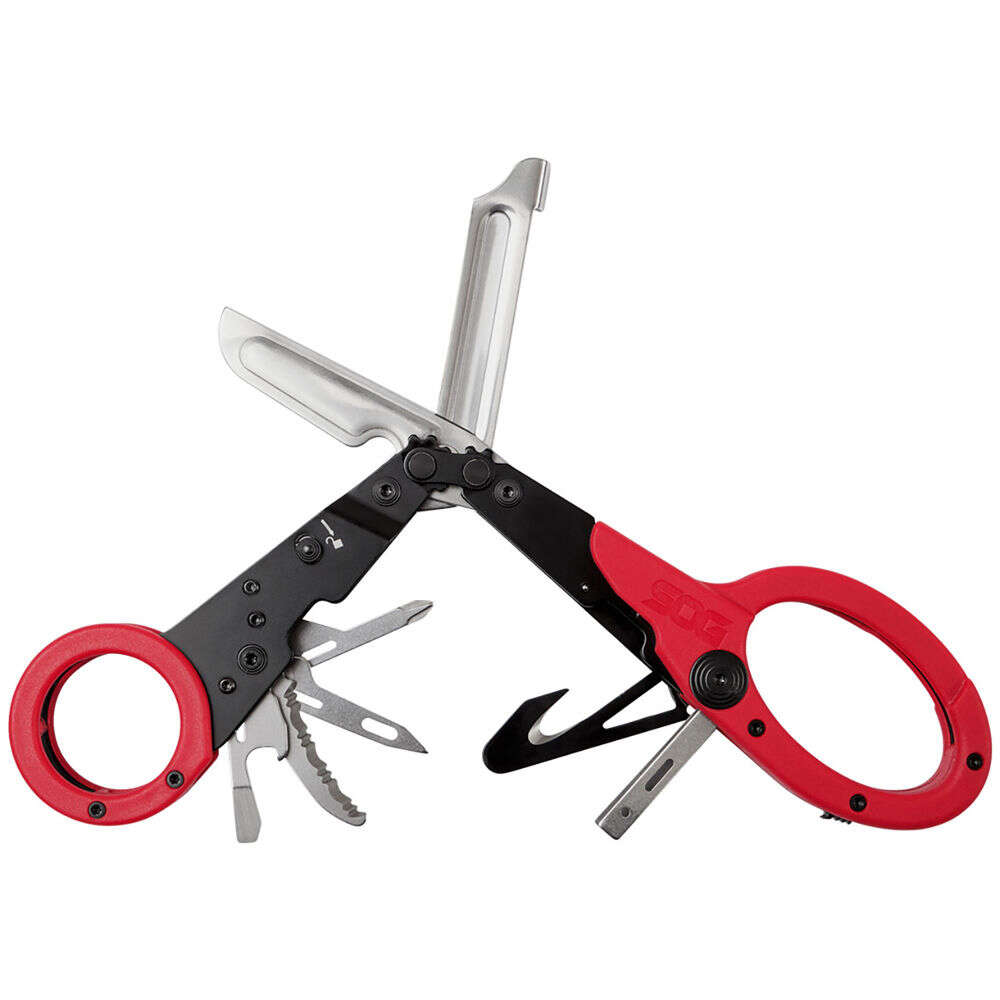 Knives SOG Knives&Tools Ready Series PARASHEARS RED